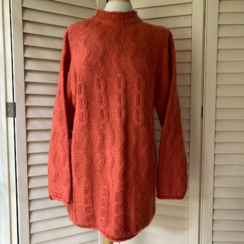 1980's Esprit Tunic Length Mohair Sweater